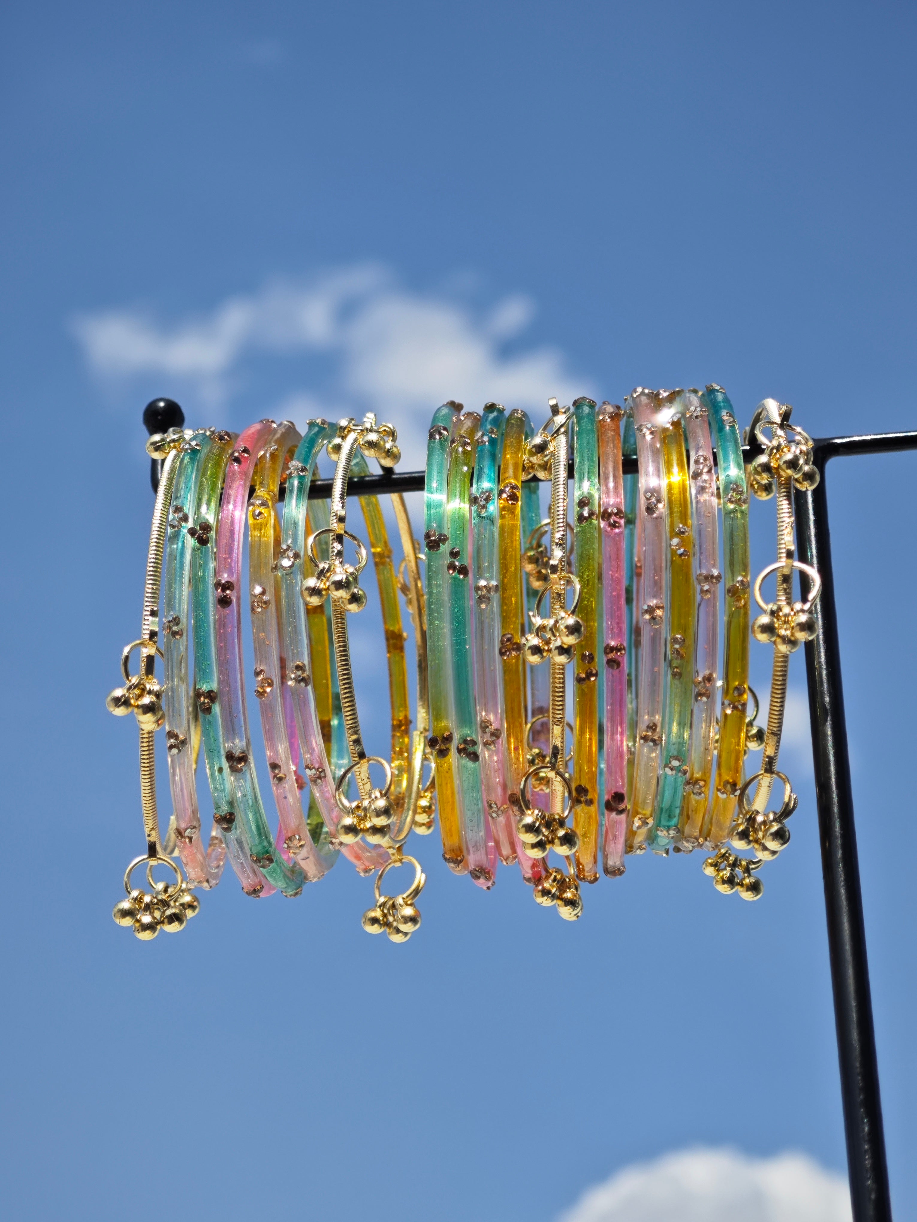Kashmiri Rainbow Bangles
