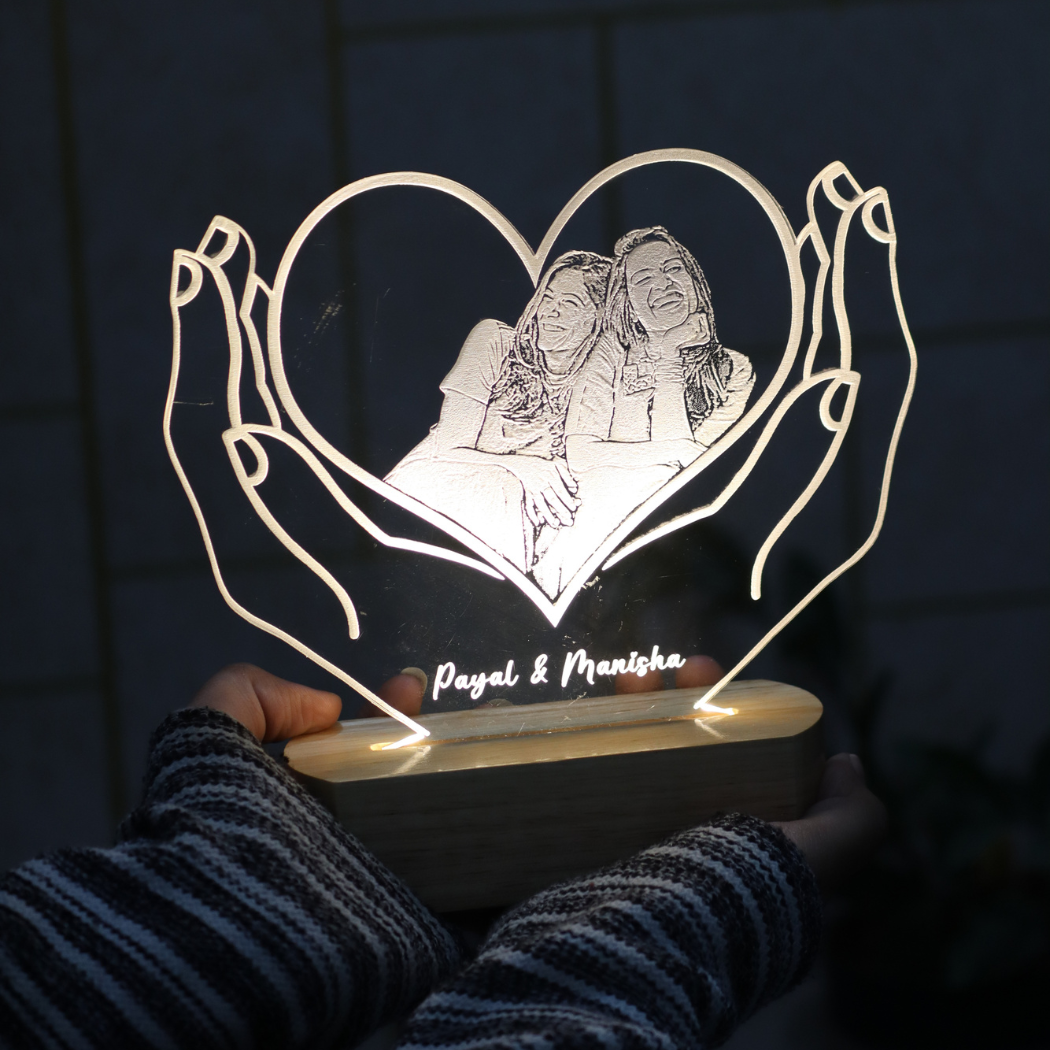 Personalized Night Light Lamp