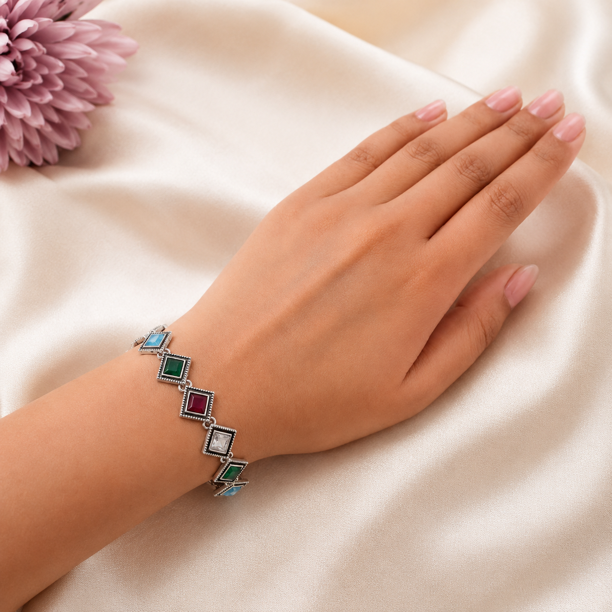 Set of 7 Oxidised Bracelet Hamper