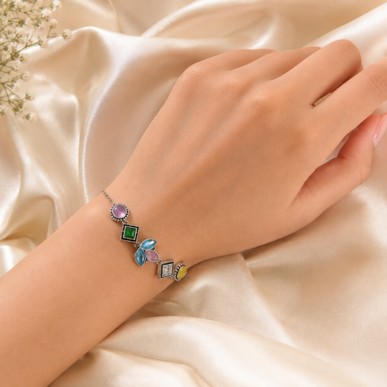 Set of 7 Oxidised Bracelet Hamper