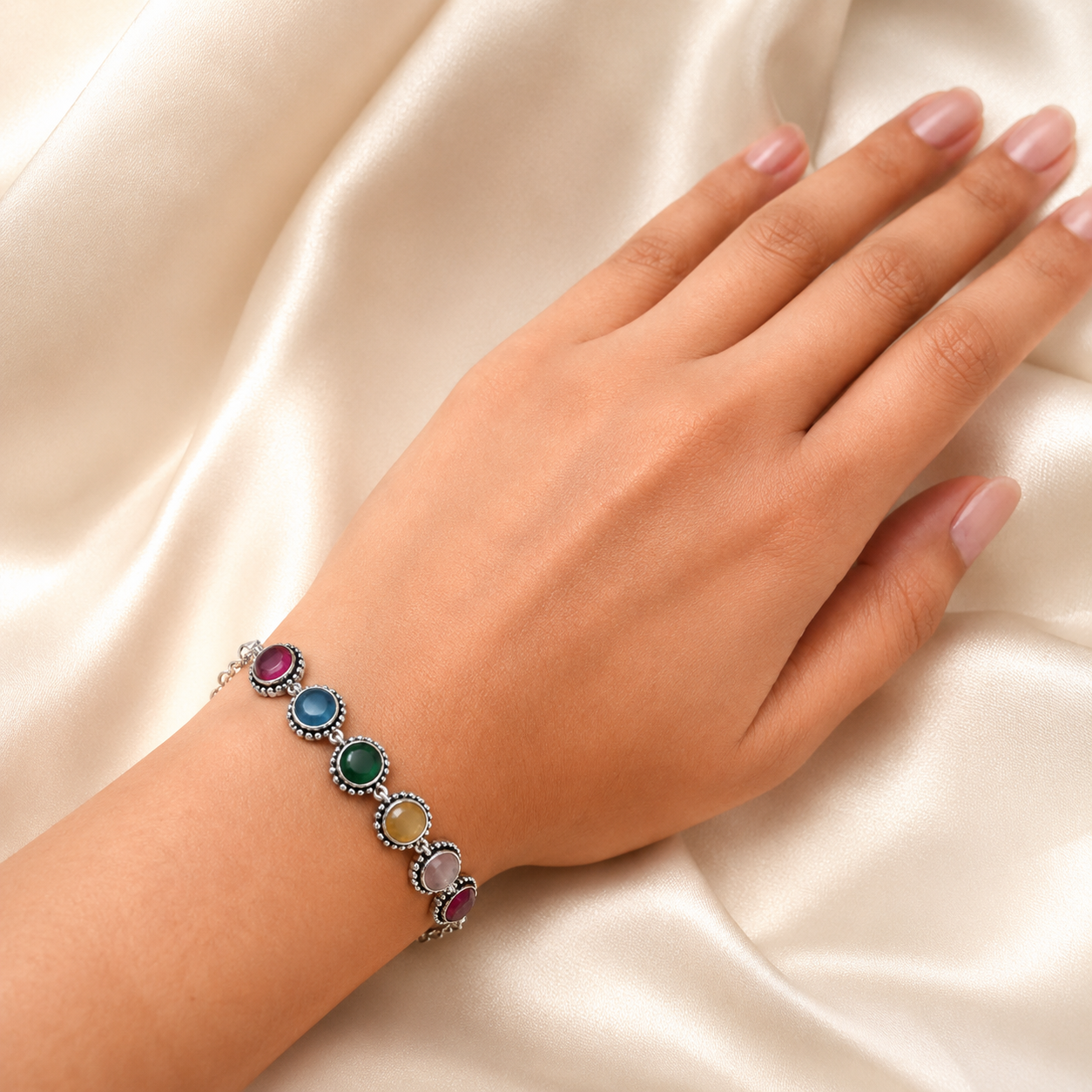 Set of 7 Oxidised Bracelet Hamper