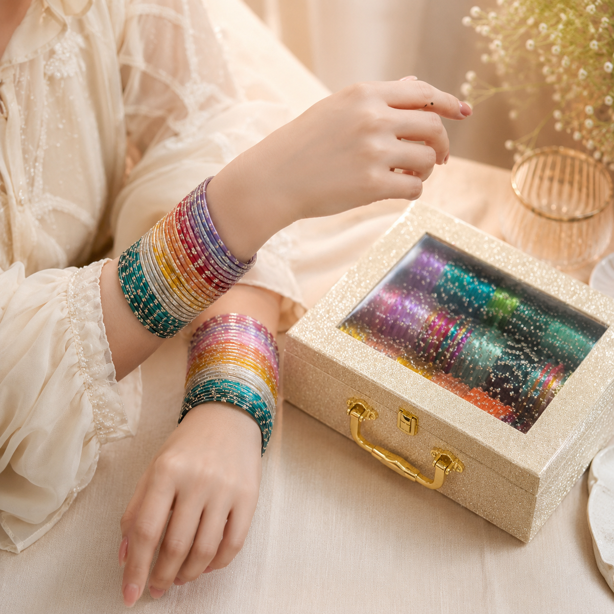 Premium Kashmiri Bangles Organizer