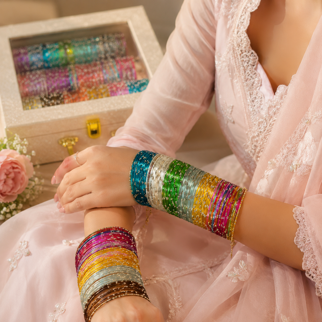 Premium Kashmiri Bangles Organizer