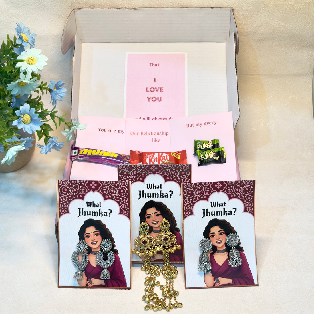 Kashmiri Jhumka Love Hamper