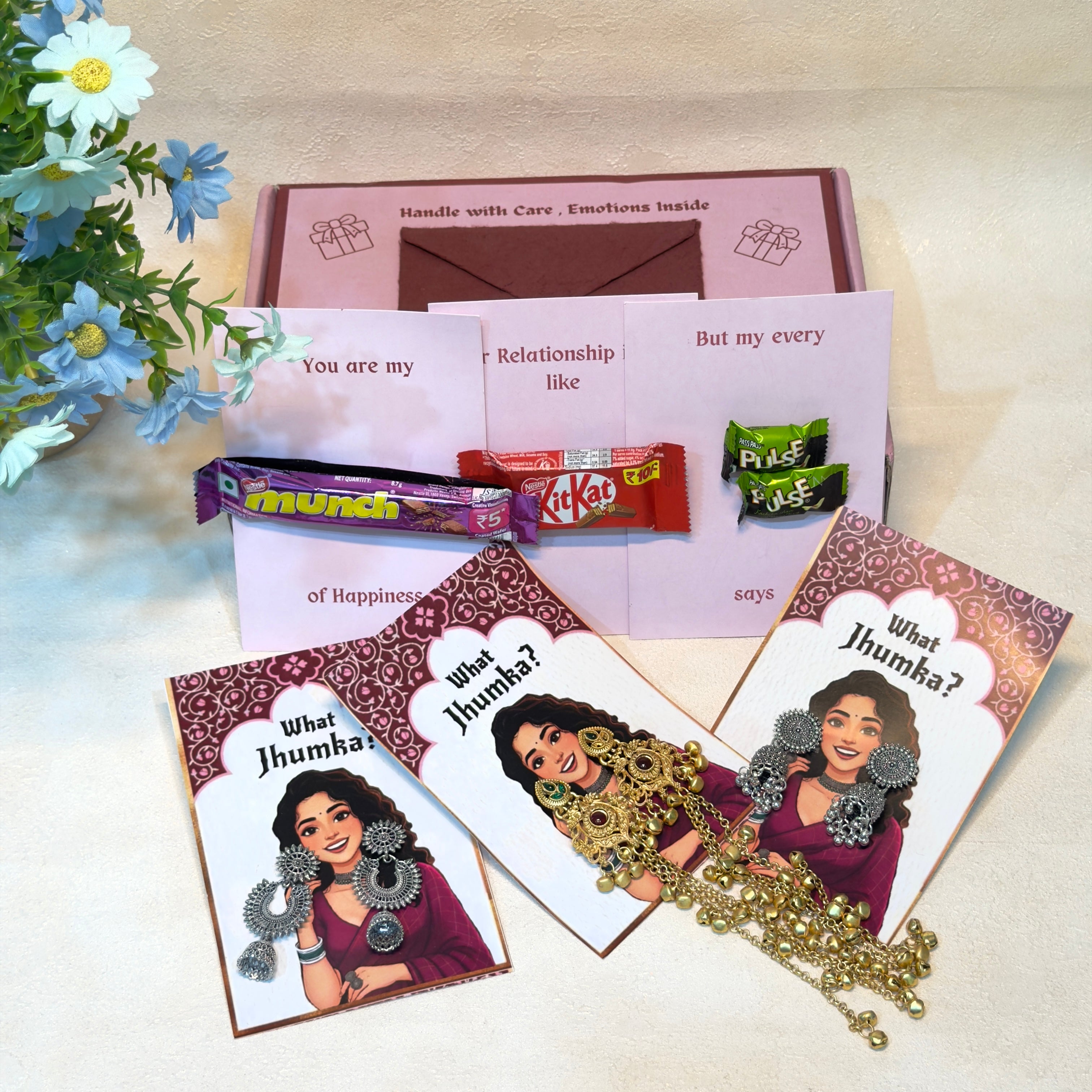 Kashmiri Jhumka Love Hamper