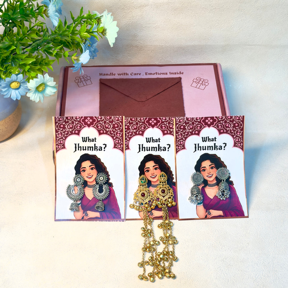 Kashmiri Jhumka Love Hamper