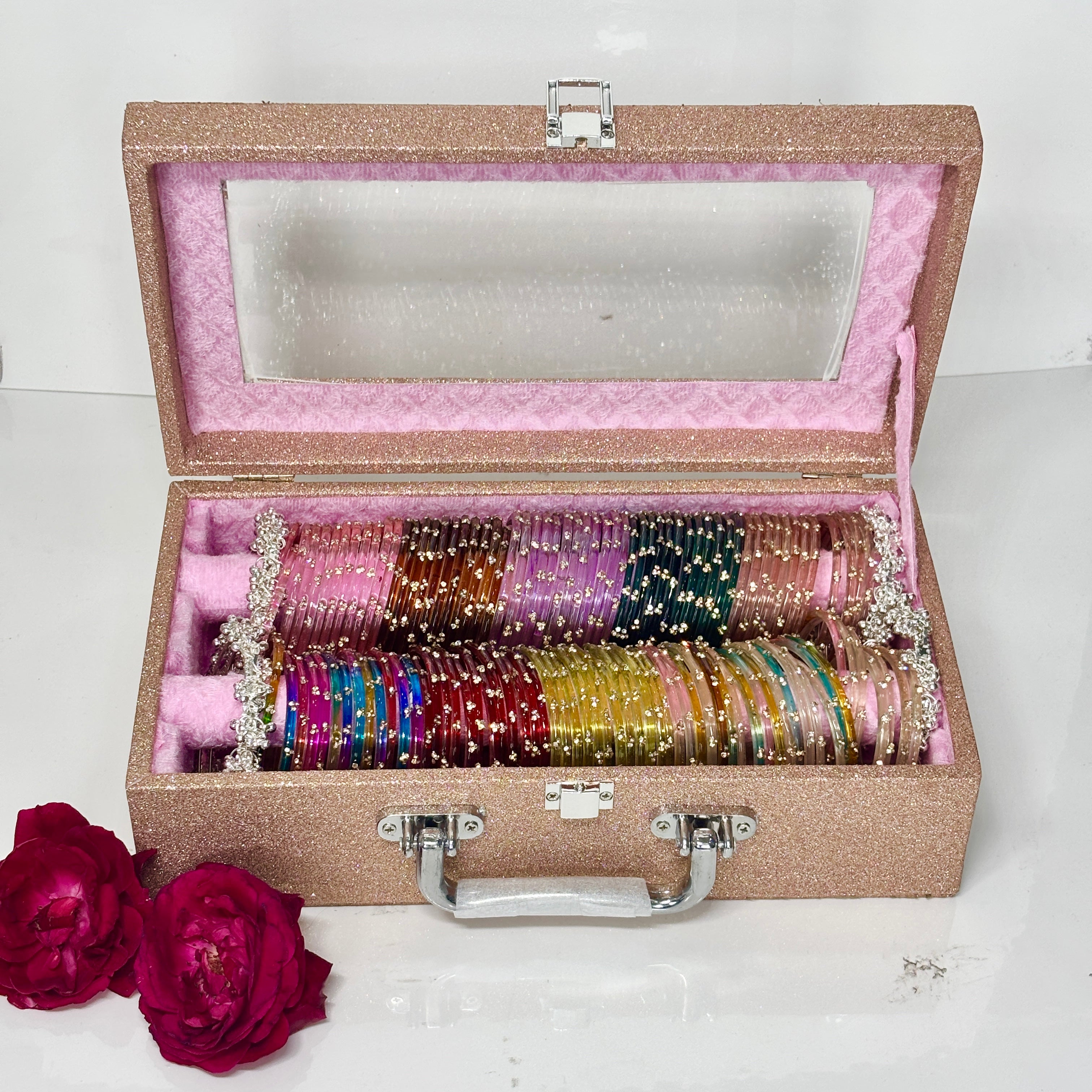 Glitter Bangle Gift Set with Premium Storage Box
