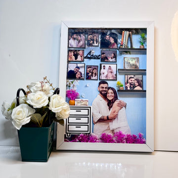 Personalized Love Miniature Frame with LED Lights