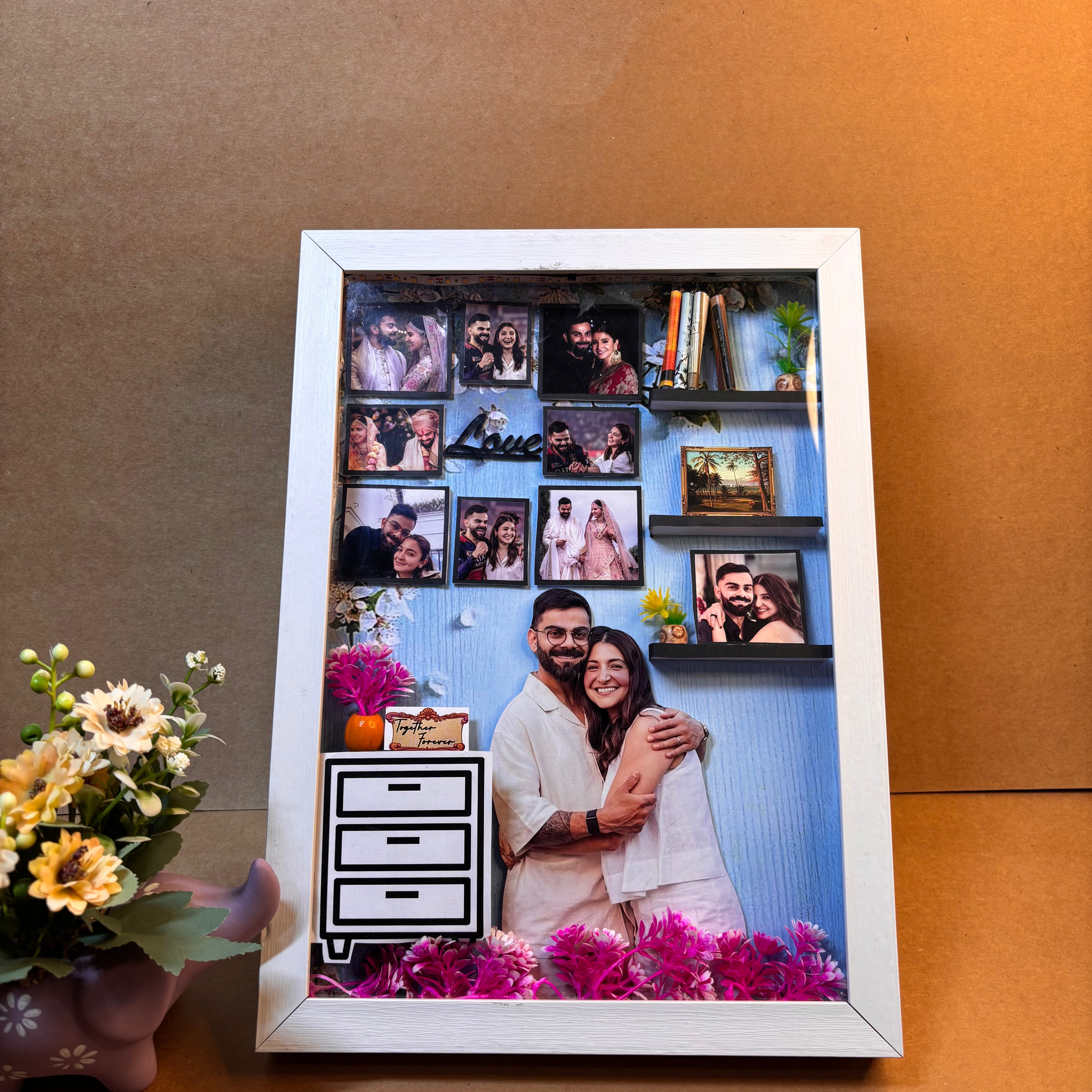 Personalized Love Miniature Frame with LED Lights