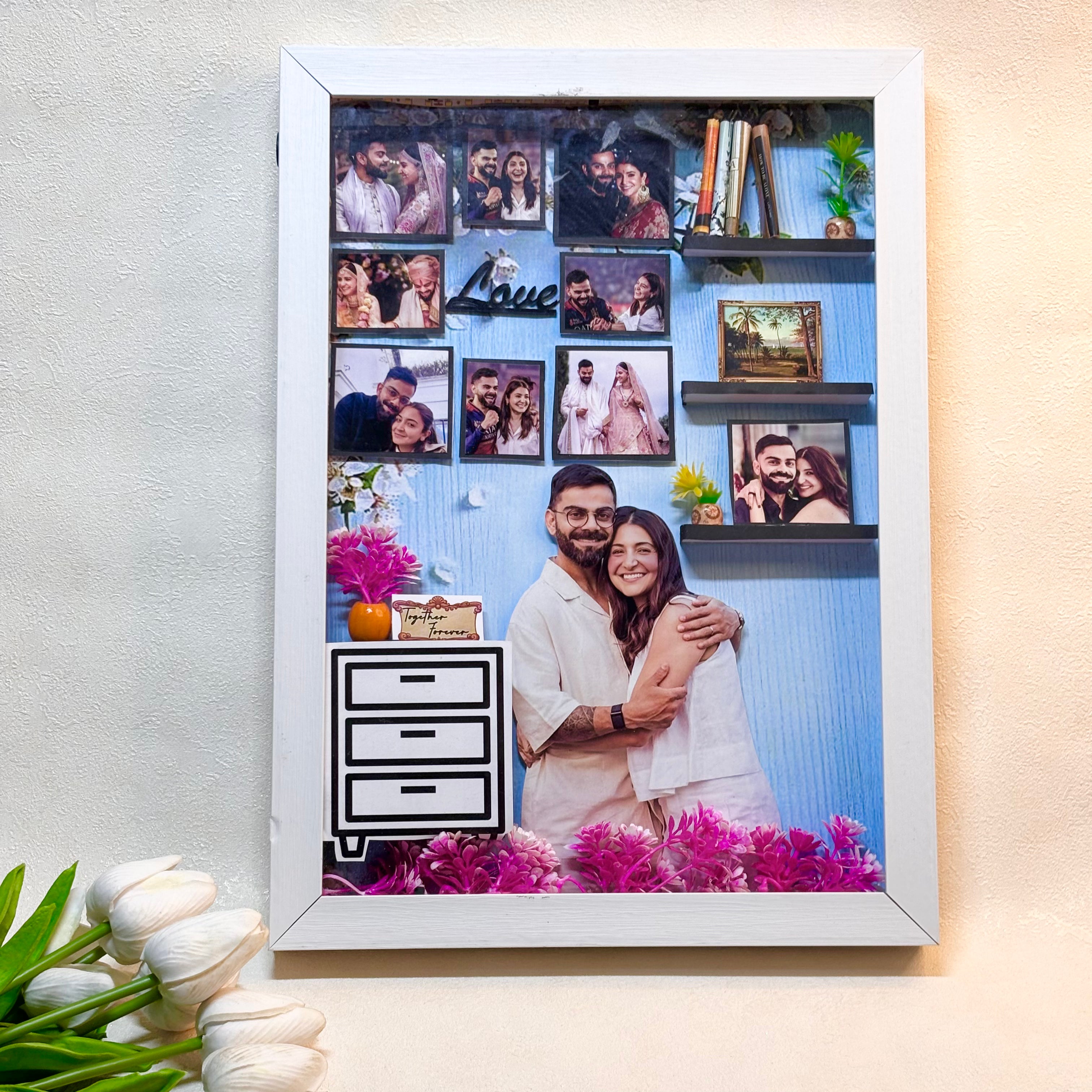 Personalized Love Miniature Frame with LED Lights