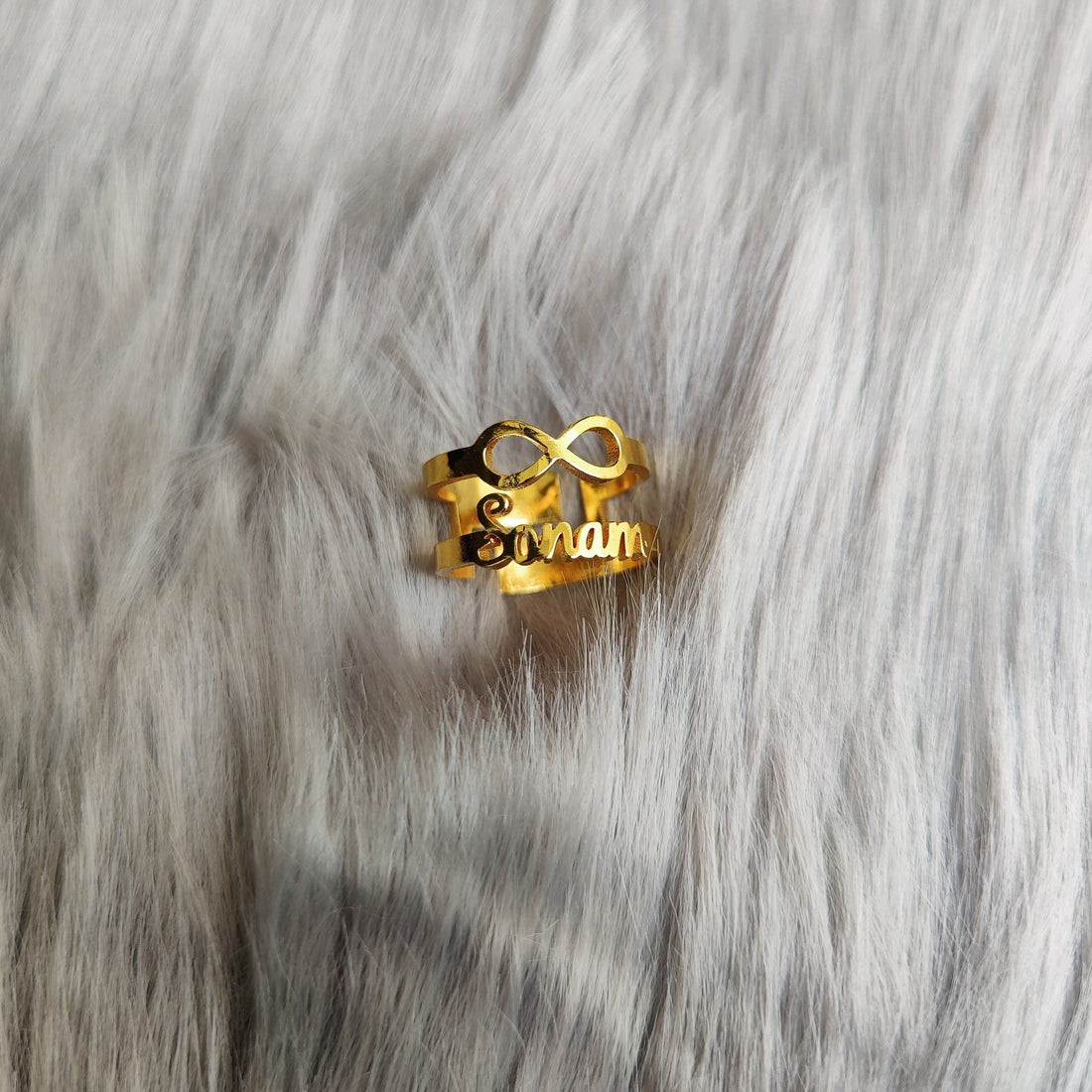 Customize Infinite Name Ring