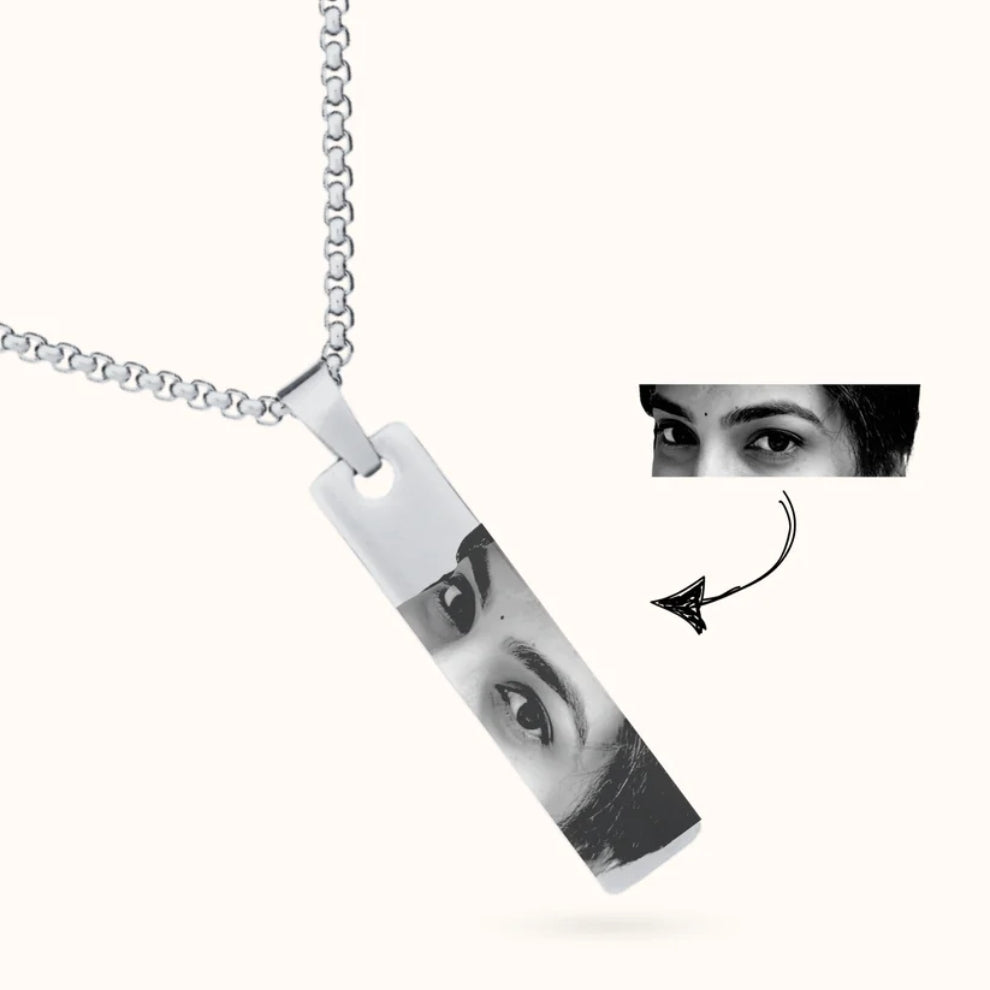 Personalized Eye Necklace