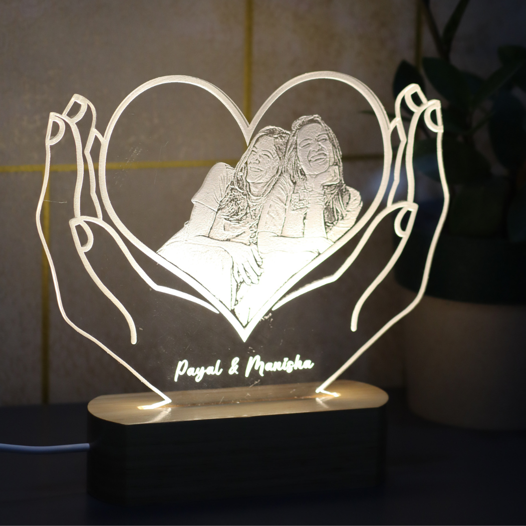 Personalized Night Light Lamp