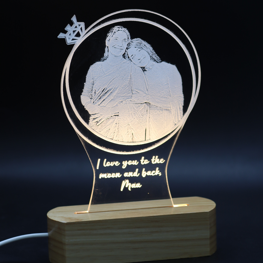 Personalized Night Light Lamp