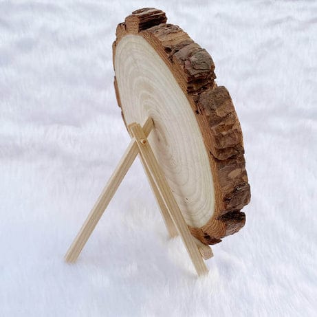 Natural Wooden Engraved Photo Frame with Free Stand