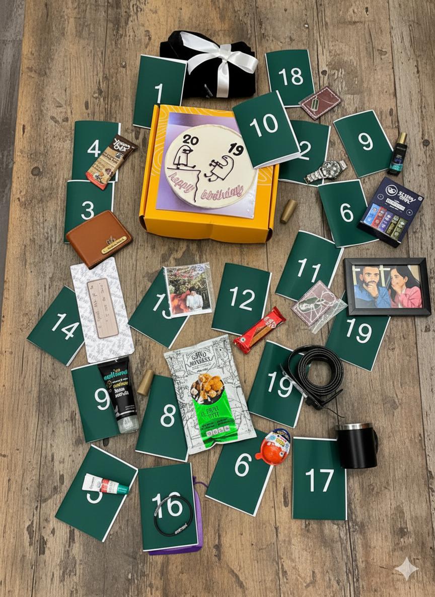 22 Birthday Gift Box for Him