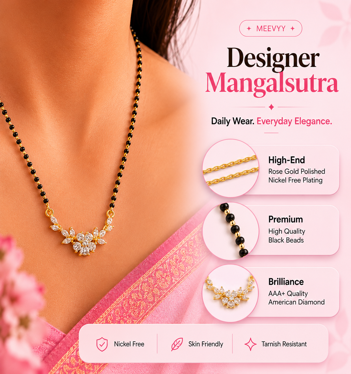 Blooming Grace Mangalsutra