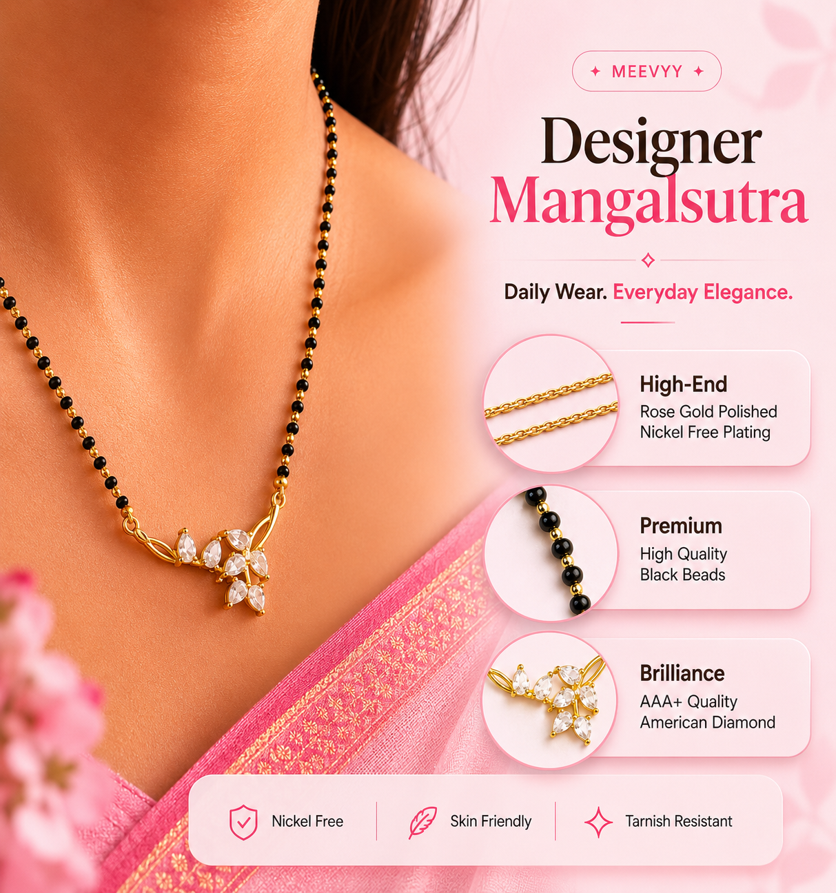 Butterfly Blessing Mangalsutra