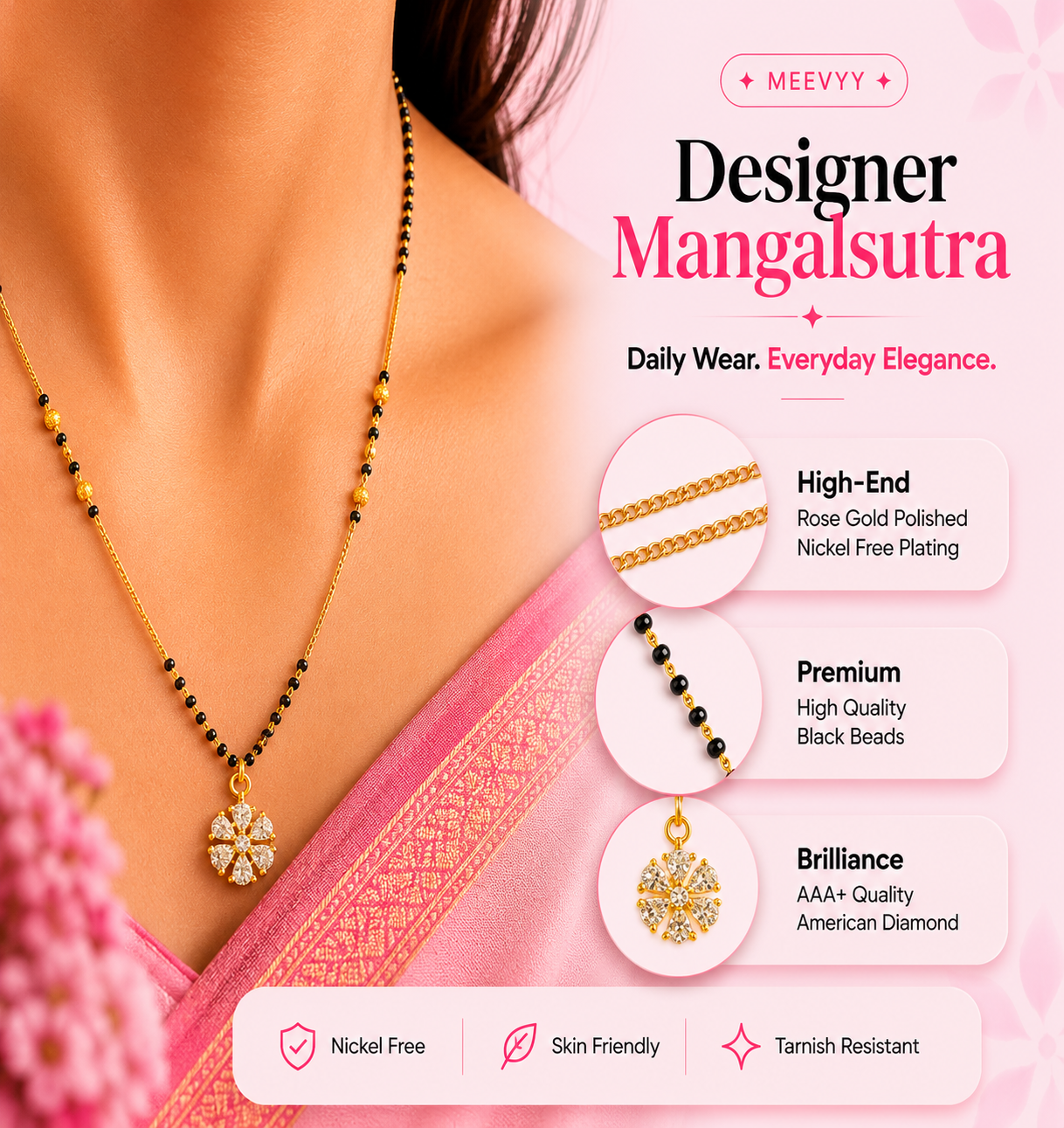 Triveni Sparkle Mangalsutra