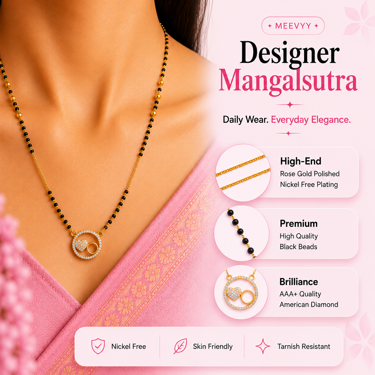 Mayur Love Mangalsutra