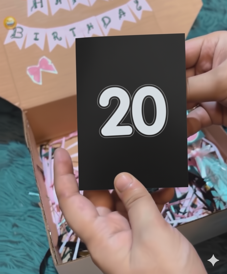 20 age Gift hamper for him 🎁