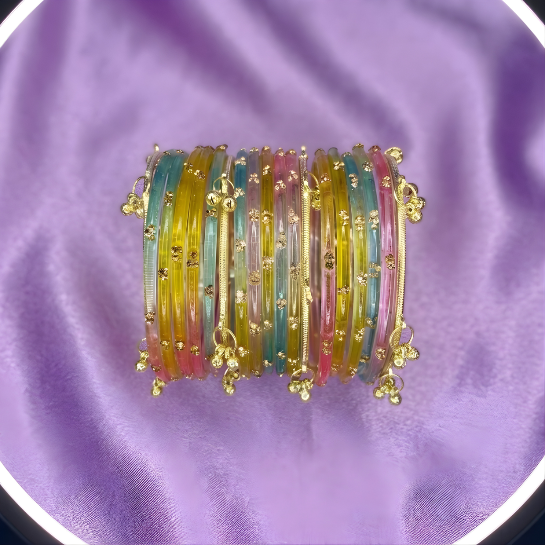 Kashmiri Rainbow Bangles