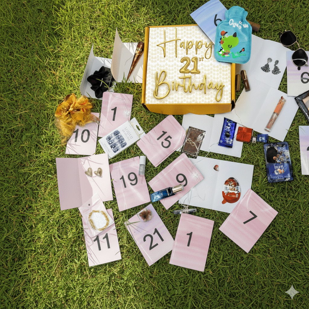 21 Age Birthday Gift Hamper for Her😍