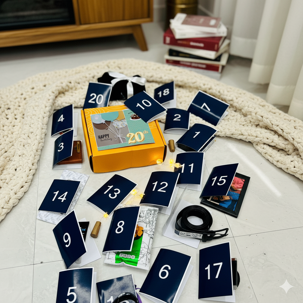 20 age Gift hamper for him 🎁